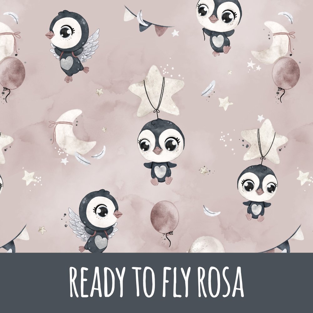 Ready to fly rosa Baumwolle - Mamikes
