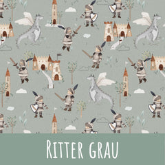 Ritter grau Baumwolle - Mamikes