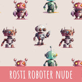 Rosti roboter beige Baumwolle - Mamikes