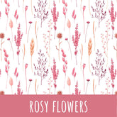 Rosy flowers Baumwolle - Mamikes