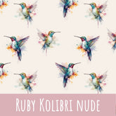 Ruby kolibri nude Baumwolle - Mamikes