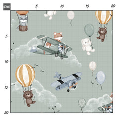 Sky woodland mint Softshell - Mamikes