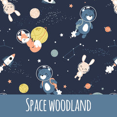 Space woodland Baumwolle - Mamikes