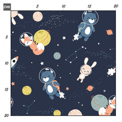 Space woodland Baumwolle - Mamikes