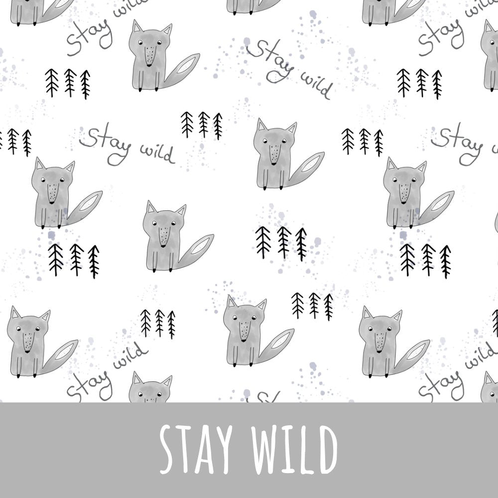 Stay wild Baumwolle - Mamikes