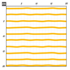 Streifen gelb Baumwolle - Mamikes