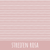 Streifen rosa Baumwolle - Mamikes
