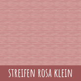Streifen rosa klein Baumwolle - Mamikes