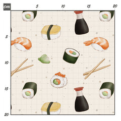 Sushi party Baumwolle - Mamikes