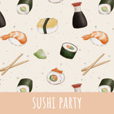 Sushi party Baumwolle - Mamikes