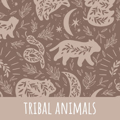Tribal animals Baumwolle - Mamikes