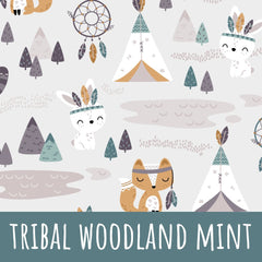 Tribal woodland mint Bio Jersey - Mamikes
