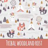 Tribal woodland rost Baumwolle - Mamikes