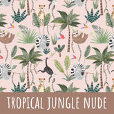 Tropical jungle nude Baumwolle - Mamikes