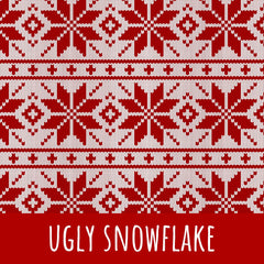 Ugly snowflake Baumwolle - Mamikes