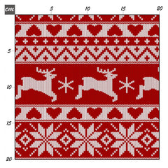 Ugly sweater red Baumwolle - Mamikes