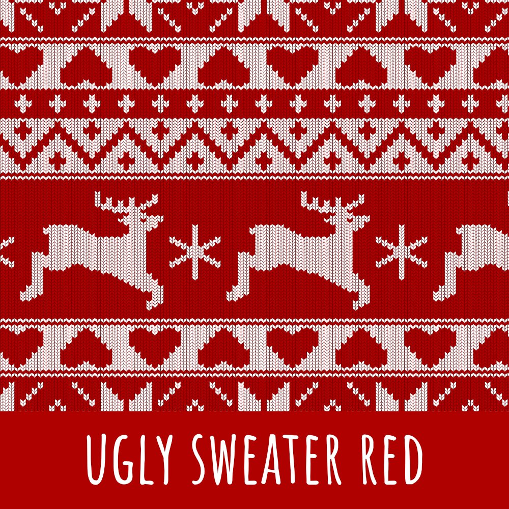 Ugly sweater red Baumwolle - Mamikes