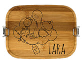 Vesperdose Gänse Familie - Mamikes