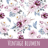 Vintageblumen Bio Jersey - Mamikes