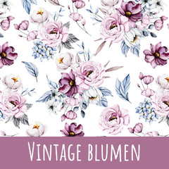 Vintageblumen Bio Jersey - Mamikes