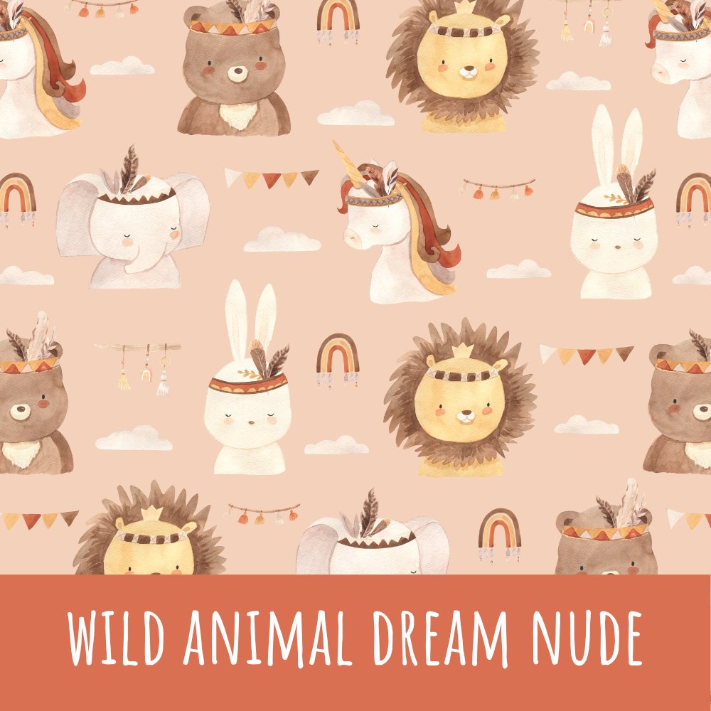 Wild animal dream nude Baumwolle - Mamikes