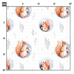 Winterland Eichhörnchen Baumwolle - Mamikes