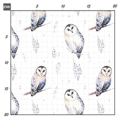 Winterland Eule Baumwolle - Mamikes