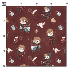 Zauberer li rot Baumwolle - Mamikes