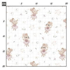 Zauberhafte Maus weiß Bio Jersey - Mamikes