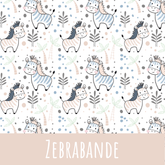 Zebrabande Baumwolle - Mamikes