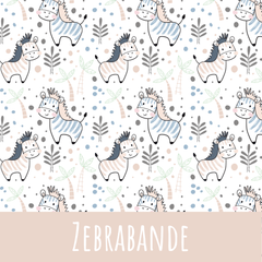 Zebrabande Baumwolle - Mamikes