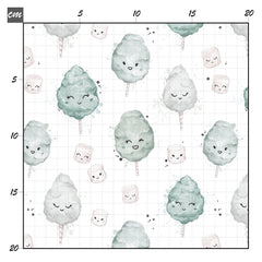 Zuckerwatte mint Baumwolle - Mamikes