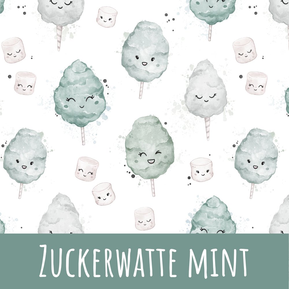 Zuckerwatte mint Bio Jersey - Mamikes