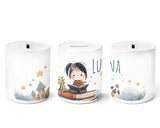 Personalisierte Spardose 624 Lesefreundin