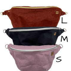 Nähset DIY Bauchtasche ohne Schnittmuster