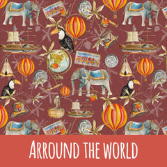 arround the world Bio Rib-Jersey 55 cm Stoffrest