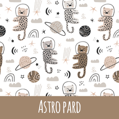 Astro pard Musselin 50cm Stoffreste 15,3€/m