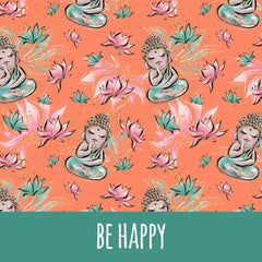 be happy Bio Jersey 100 cm Stoffrest