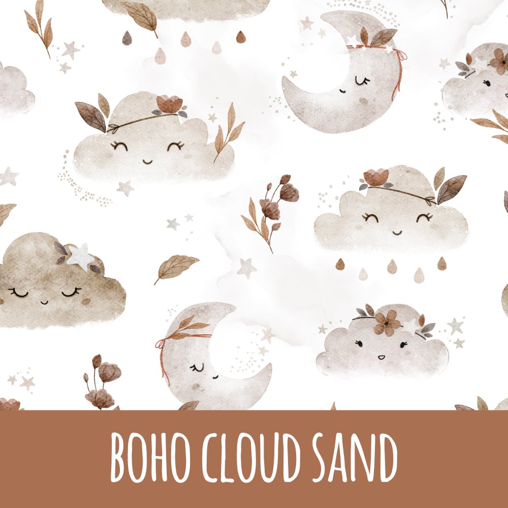 Boho Cloud sand Bio Rib Jersey