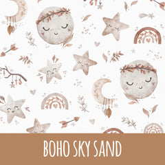 boho sky sand Musselin 48cm Stoffrest 15,45€/m