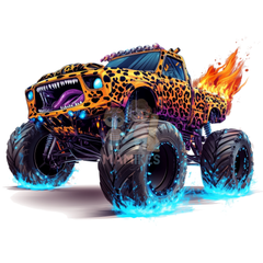 Bügelbild Monstertruck 1 - 25-029