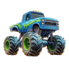 Bügelbild Monstertruck 3 - 25-031