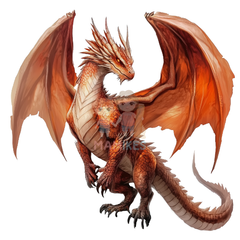 Bügelbild red dragon 1 - 25-032