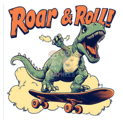 Bügelbild roar & roll - 25-042