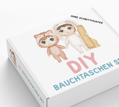 Nähset DIY Bauchtasche ohne Schnittmuster