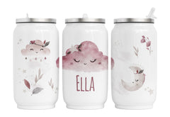 Personalisierte Thermo-Edelstahl Trinkdose  29. Boho Cloud
