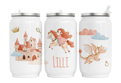 Personalisierte Thermo-Edelstahl Trinkdose  88. Prinzessin Tiara