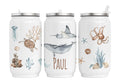 Personalisierte Thermo-Edelstahl Trinkdose  Sealife