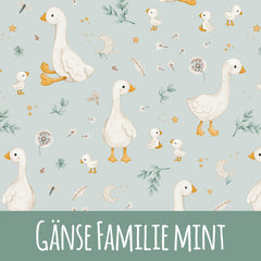 Gänsefamilie mint Bio Jersey