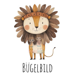 Bügelbild happy lion - H021